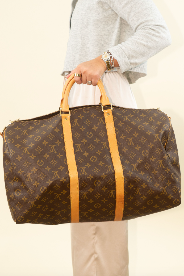 Louis Vuitton Monogram Keepall 50 (vintage; current retail $2,710)