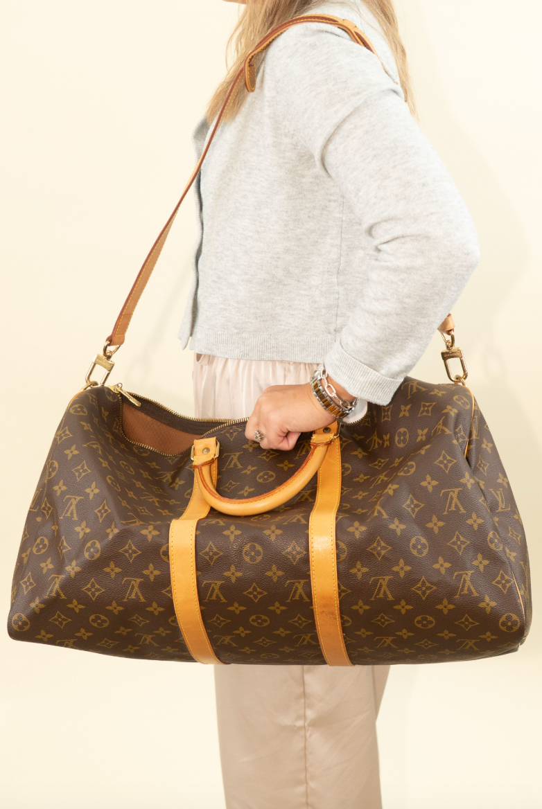 Louis Vuitton Monogram Keepall 50 (vintage; current retail $2,710)