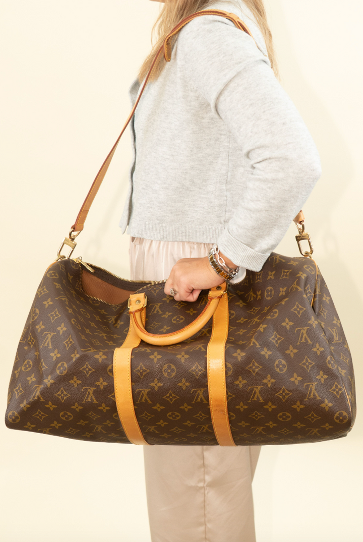 Louis Vuitton Monogram Keepall 50 (vintage; current retail $2,710)