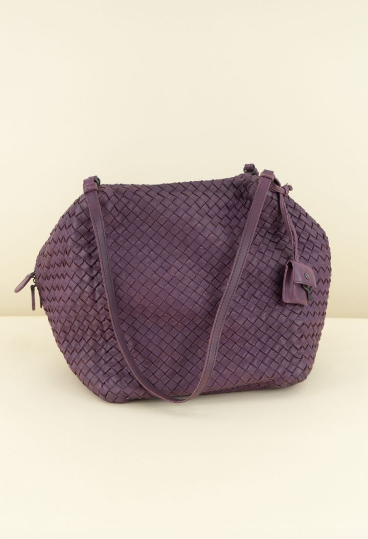 Bottega Veneta Nappa Intrecciato Parachute Leather Tote (est. retail $3,200)