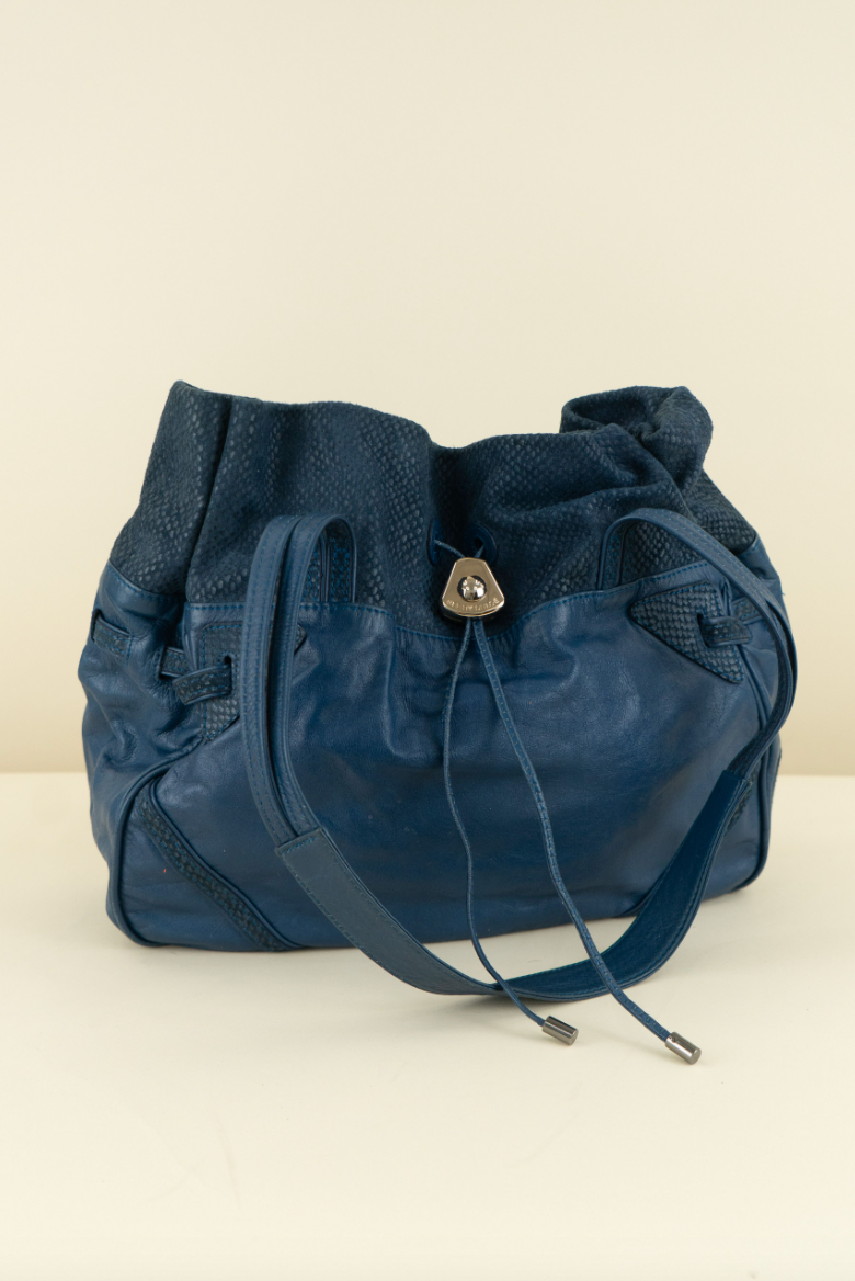 See by Chloe Drawstring Leather Tote Bag