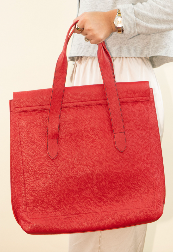 Loewe Anagram Slap Top Briefcase Bag (retail $2,350)