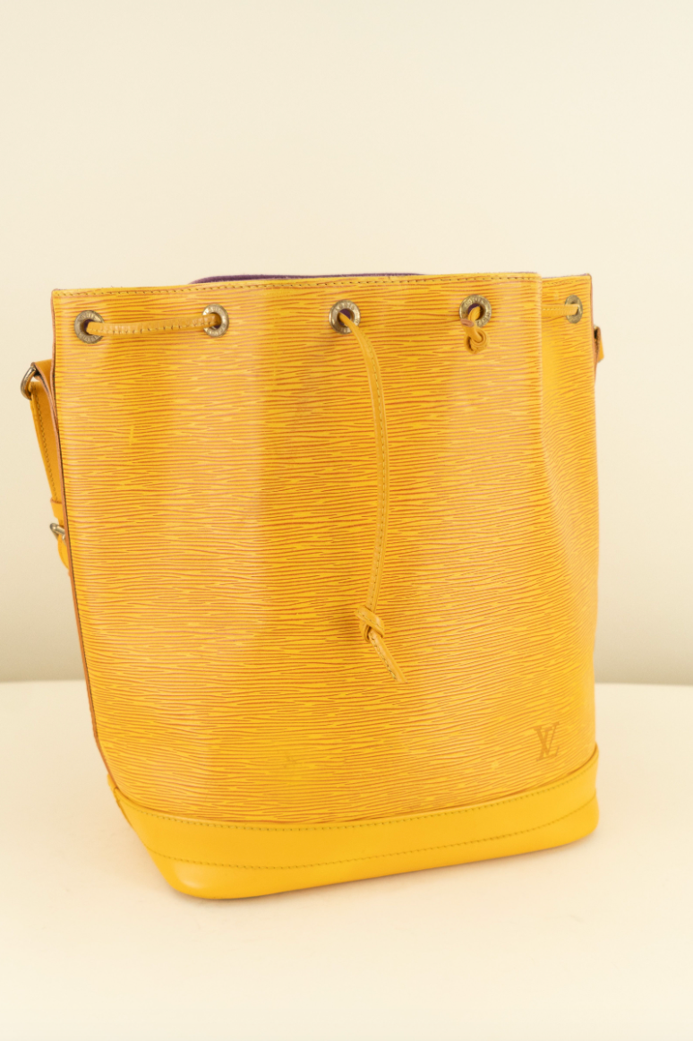Louis Vuitton Epi Noe in Marigold