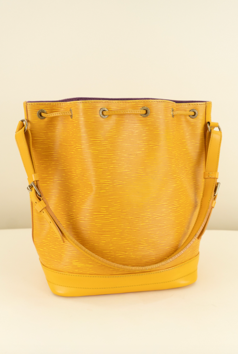 Louis Vuitton Epi Noe in Marigold