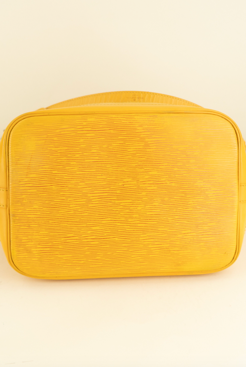 Louis Vuitton Epi Noe in Marigold