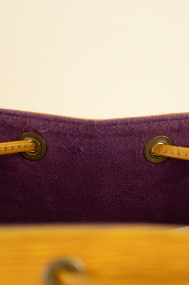 Louis Vuitton Epi Noe in Marigold