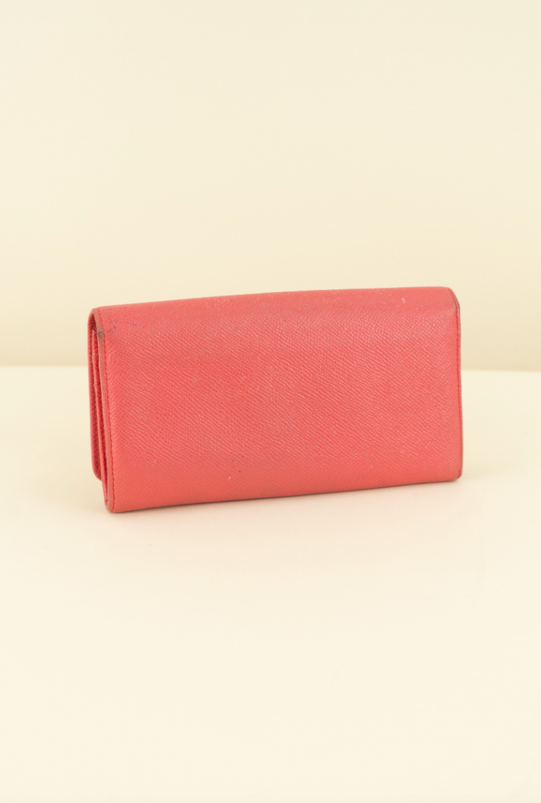 Bvlgari Leather Long Wallet