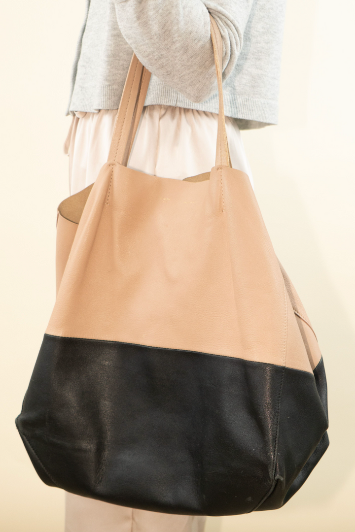 Celine Cabas Leather Tote
