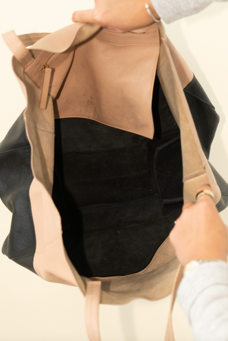 Celine Cabas Leather Tote