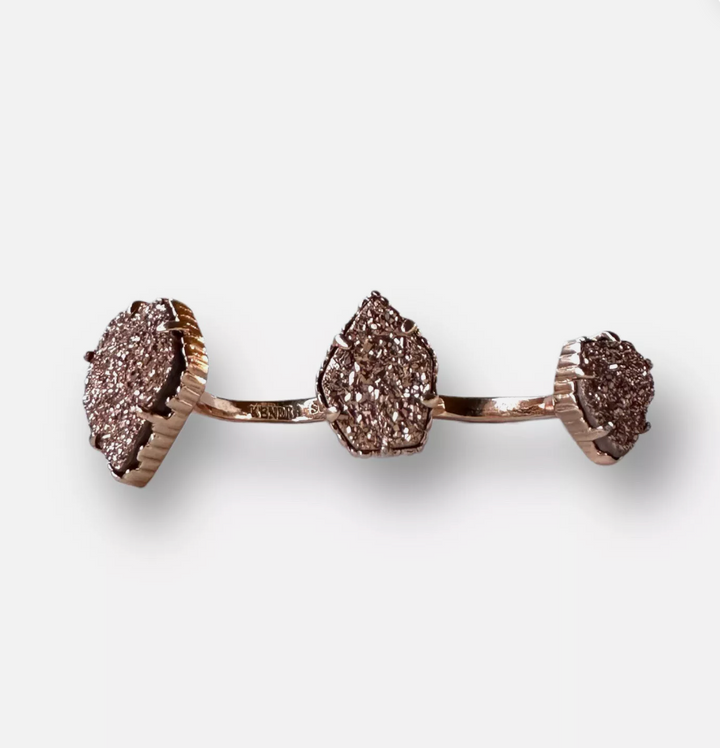 Kendra Scott double gem stone ring (retail $130)