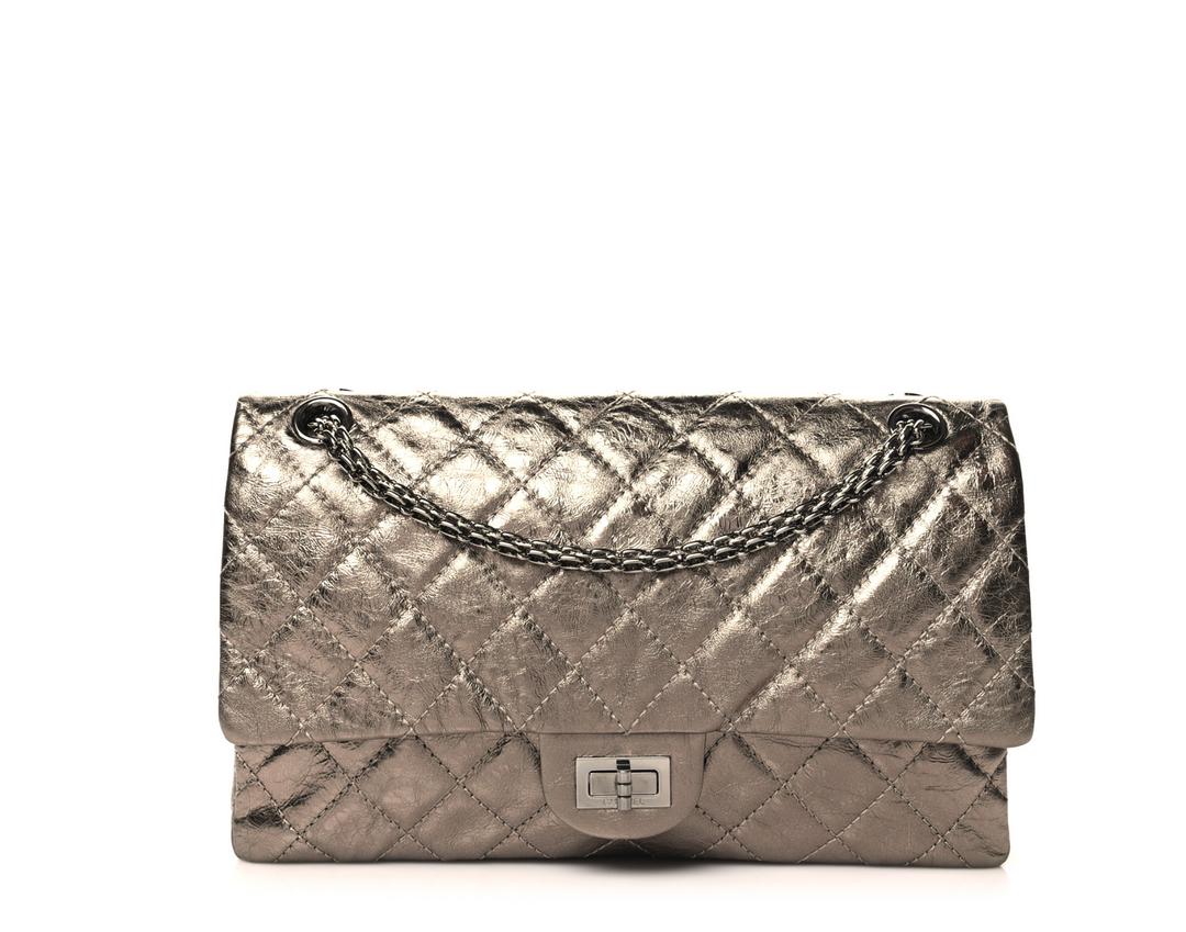 Chanel Metallic Reissue 226 Double Flap Bag (retail $11,700)