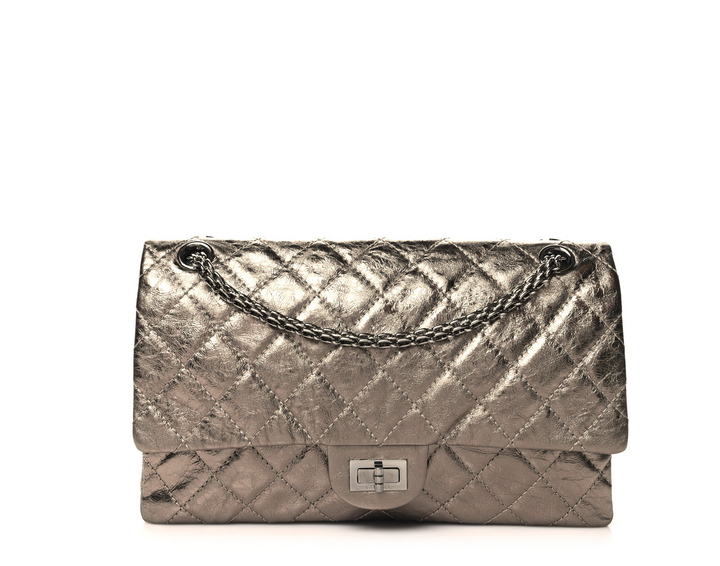 Chanel Metallic Reissue 226 Double Flap Bag (retail $11,700)