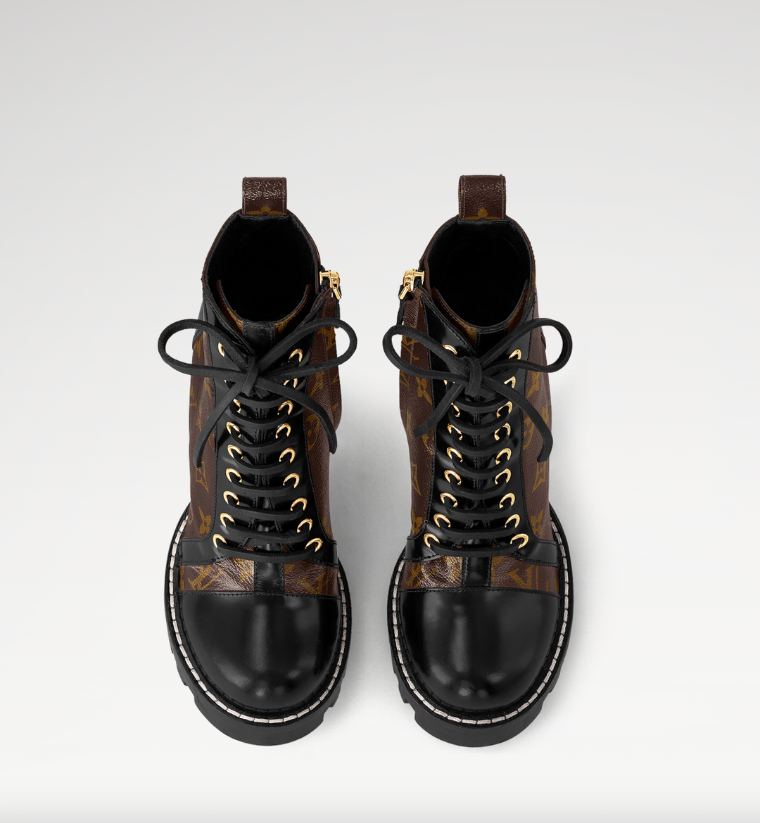 Louis Vuitton Star Trail Ankle Boots Monogram Canvas NWOT (38; retail $1,800)