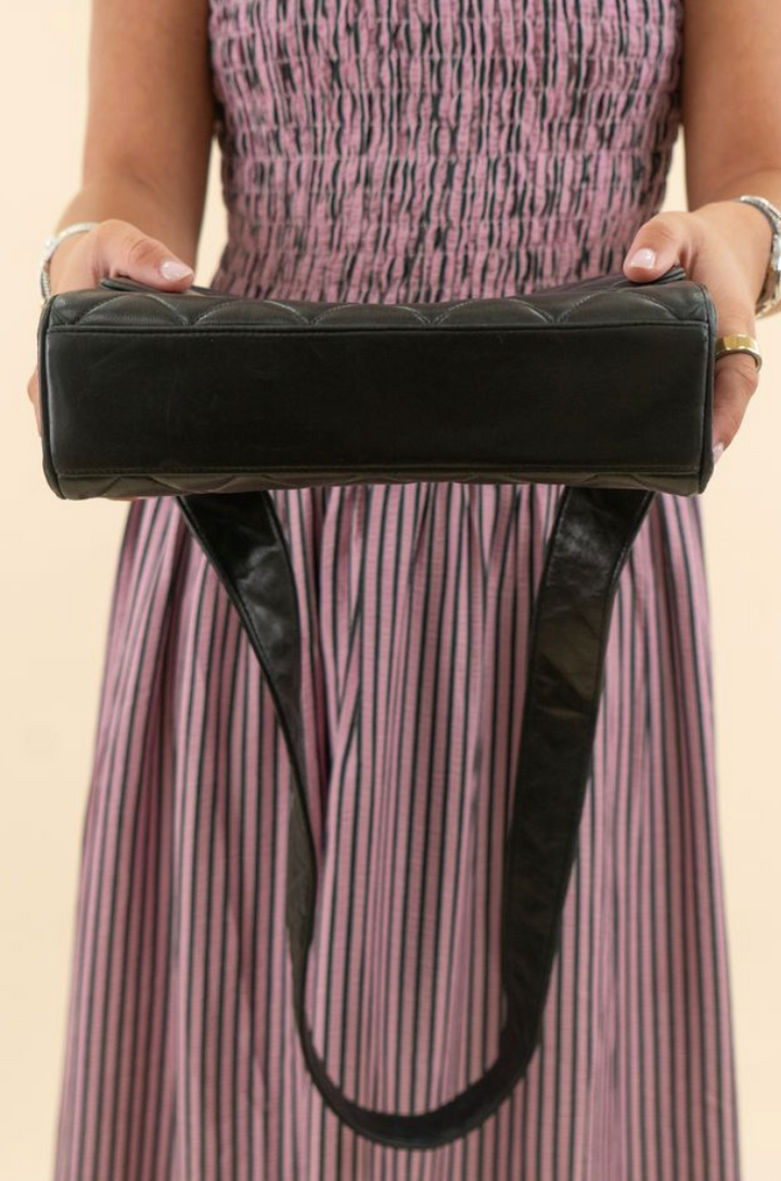 Chanel CC Quilted Lambskin Flap Bag (vintage)